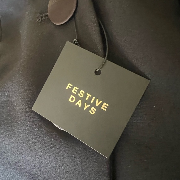 Zara Black Strapless Tailored Bustier - Picture 16 of 16